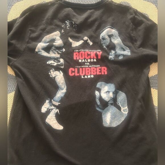Mens Rocky III double sided graphic tee - Picture 4 of 4